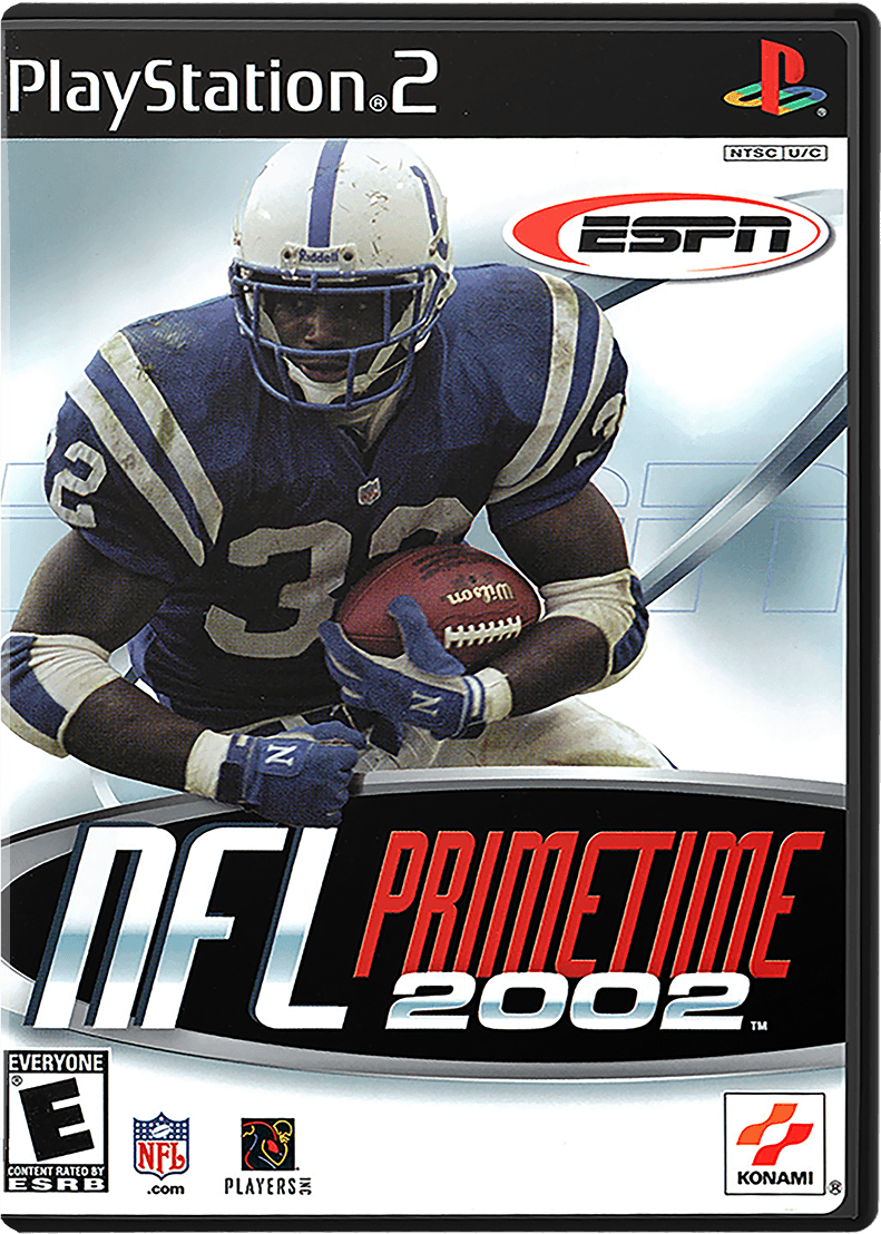 ESPN NFL Prime Time 2002 box art for Playstation 2